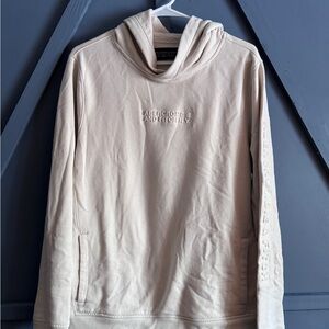 Abercrombie & Fitch Men's Hoodie in Cream